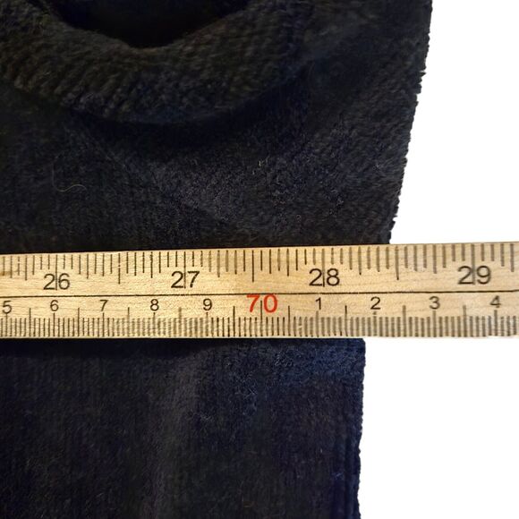 Oscar De La Hoya Mens Small Medium Bathrobe Black Hooded Boxing Athletic Lounge - Picture 9 of 13